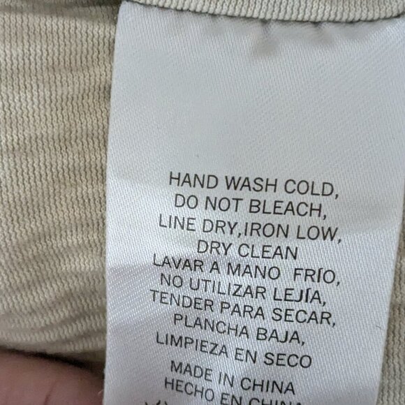 JACQUIE THE LABEL Brown Floral Smocked Corduroy Long Sleeve Short Dress; Size L - Picture 6 of 6